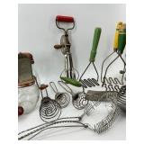Vintage Kitchen Tools including Bromwell