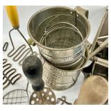 Vintage Kitchen Tools including Bromwell