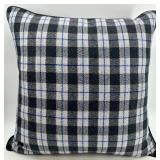 Pair of Plaid Throw Pillows
