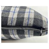 Pair of Plaid Throw Pillows