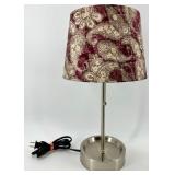 Lamp, Star Shaped Metal Candle Holder & Glass Vase