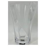 Glass Vase with Faux Greenery & PartyLite Stoney Harbor Lighthouse Set