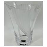 Glass Vase with Faux Greenery & PartyLite Stoney Harbor Lighthouse Set