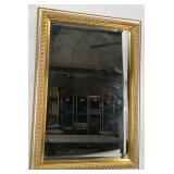 Ornate Gold Frame Wall Mirror
