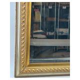 Ornate Gold Frame Wall Mirror