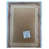 Ornate Gold Frame Wall Mirror