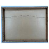 Mille Lacs Lake Area Map - Vintage Topographic Print in Wood Frame