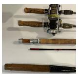 Assorted Fishing Rods & Reels