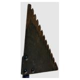 Lawn Shark Yard Tool - Serrated Blade Rake