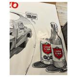 Lone Star Beer Poster - That Beer Loves to Party! (Lot of 24)