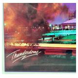 ThunderDome Lightning City Skyline Art Print