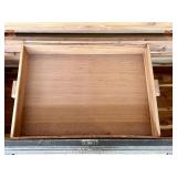 Cedar Chest with Carved Border and Decorative Feet