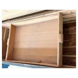Cedar Chest with Carved Border and Decorative Feet