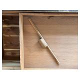 Cedar Chest with Carved Border and Decorative Feet