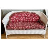 Two-Piece Wicker Sofa & Chair Set