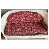 Two-Piece Wicker Sofa & Chair Set