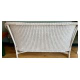 Two-Piece Wicker Sofa & Chair Set