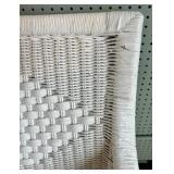 Two-Piece Wicker Sofa & Chair Set