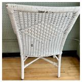 Two-Piece Wicker Sofa & Chair Set
