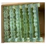 7 Acrylic Tile Panels - Leaf Pattern Mosaic