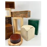 Assorted Wooden Risers, Blocks & Boxes