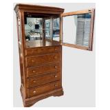 Alexander Julian Home Collection Lighted Display Cabinet