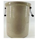 Vintage Red Wing Stoneware Crock with Wire Handles