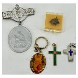 Assorted Religious including Goebel Bernini Angel Christmas Bell