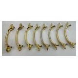 Assorted Gold Cabinet Knobs & Pulls