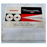 Miranda Mirandette FF Portable Tape Recorder - Vintage Made in Japan