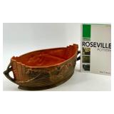 Roseville Brushberry Pottery 385-10 U.S.A. Bowl and Book