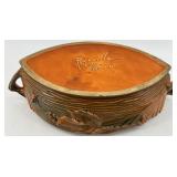 Roseville Brushberry Pottery 385-10 U.S.A. Bowl and Book