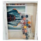 DROFUL Paint By Numbers Kit & Acrylic Paint Markers - New in Box #2