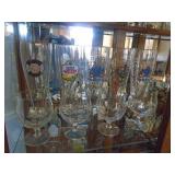 China hutch. Nice condition. With misc german glasses. As shown. CASH ON SITE ONLY. PICKUP IS TUESDAY MAY 19TH FROM 11 AM TO 4 PM. REGARDLESS WHAT THE SCHEDULE STATES.