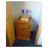 Night stand/file cabinet. As shown. CASH ON SITE ONLY. PICKUP IS TUESDAY MAY 19TH FROM 11 AM TO 4 PM. REGARDLESS WHAT THE SCHEDULE STATES.