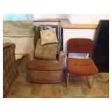 Rocker/recliner shair & 2 other chairs.  Not pictured. As shown. CASH ON SITE ONLY. PICKUP IS TUESDAY MAY 19TH FROM 11 AM TO 4 PM. REGARDLESS WHAT THE SCHEDULE STATES.