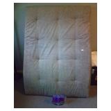 Queen size futon mattress. Good condition. As shown. CASH ON SITE ONLY. PICKUP IS TUESDAY MAY 19TH FROM 11 AM TO 4 PM. REGARDLESS WHAT THE SCHEDULE STATES.
