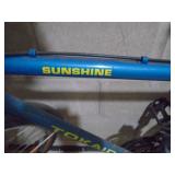 Tokaido sunshine bike. As shown. CASH ON SITE ONLY. PICKUP IS TUESDAY MAY 19TH FROM 11 AM TO 4 PM. REGARDLESS WHAT THE SCHEDULE STATES.