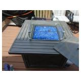 Patio fire pit. Looks like new condition with lp tank. As shown. CASH ON SITE ONLY. PICKUP IS TUESDAY MAY 19TH FROM 11 AM TO 4 PM. REGARDLESS WHAT THE SCHEDULE STATES.