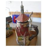 2 german steins. As shown. CASH ON SITE ONLY. PICKUP IS TUESDAY MAY 19TH FROM 11 AM TO 4 PM. REGARDLESS WHAT THE SCHEDULE STATES.
