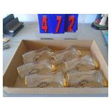 Flat with liquor shot glass boots. As shown. CASH ON SITE ONLY. PICKUP IS TUESDAY MAY 19TH FROM 11 AM TO 4 PM. REGARDLESS WHAT THE SCHEDULE STATES.