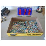 Vintage 1977 Starwars trading cards also inlcuded Charlies angels trading cards. . Very nice condition. Approx 40 to 50 in the box. As shown. CASH ON SITE ONLY. PICKUP IS TUESDAY MAY 19TH FROM 11 AM T