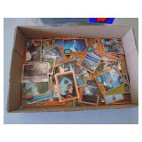 Vintage 1977 Starwars trading cards. Very nice condition. Approx 40 to 50 in the box. As shown. CASH ON SITE ONLY. PICKUP IS TUESDAY MAY 19TH FROM 11 AM TO 4 PM. REGARDLESS WHAT THE SCHEDULE STATES.