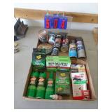 2 flats of outdoor off bug spray & auto accessories.As shown. CASH ON SITE ONLY. PICKUP IS TUESDAY MAY 19TH FROM 11 AM TO 4 PM. REGARDLESS WHAT THE SCHEDULE STATES.