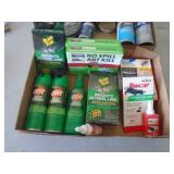 2 flats of outdoor off bug spray & auto accessories.As shown. CASH ON SITE ONLY. PICKUP IS TUESDAY MAY 19TH FROM 11 AM TO 4 PM. REGARDLESS WHAT THE SCHEDULE STATES.