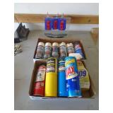 2 flats of chemicals. As shown. Paint/auto etc. CASH ON SITE ONLY. PICKUP IS TUESDAY MAY 19TH FROM 11 AM TO 4 PM. REGARDLESS WHAT THE SCHEDULE STATES.