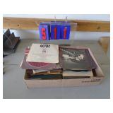 1 flat of 45 rpm records. Approx 30. As shown. CASH ON SITE ONLY. PICKUP IS TUESDAY MAY 19TH FROM 11 AM TO 4 PM. REGARDLESS WHAT THE SCHEDULE STATES.