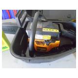 Poulan 20 chainsaw with case & oil. As shown. CASH ON SITE ONLY. PICKUP IS TUESDAY MAY 19TH FROM 11 AM TO 4 PM. REGARDLESS WHAT THE SCHEDULE STATES.