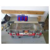 Organizer with electronic meters & misc. As shown. CASH ON SITE ONLY. PICKUP IS TUESDAY MAY 19TH FROM 11 AM TO 4 PM. REGARDLESS WHAT THE SCHEDULE STATES.