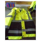 Safety reflective pants & coat. Size xl? CASH ON SITE ONLY. PICKUP IS TUESDAY MAY 19TH FROM 11 AM TO 4 PM. REGARDLESS WHAT THE SCHEDULE STATES.